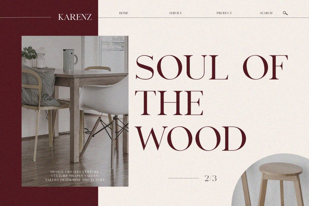 Modern Serif Font - Karenz