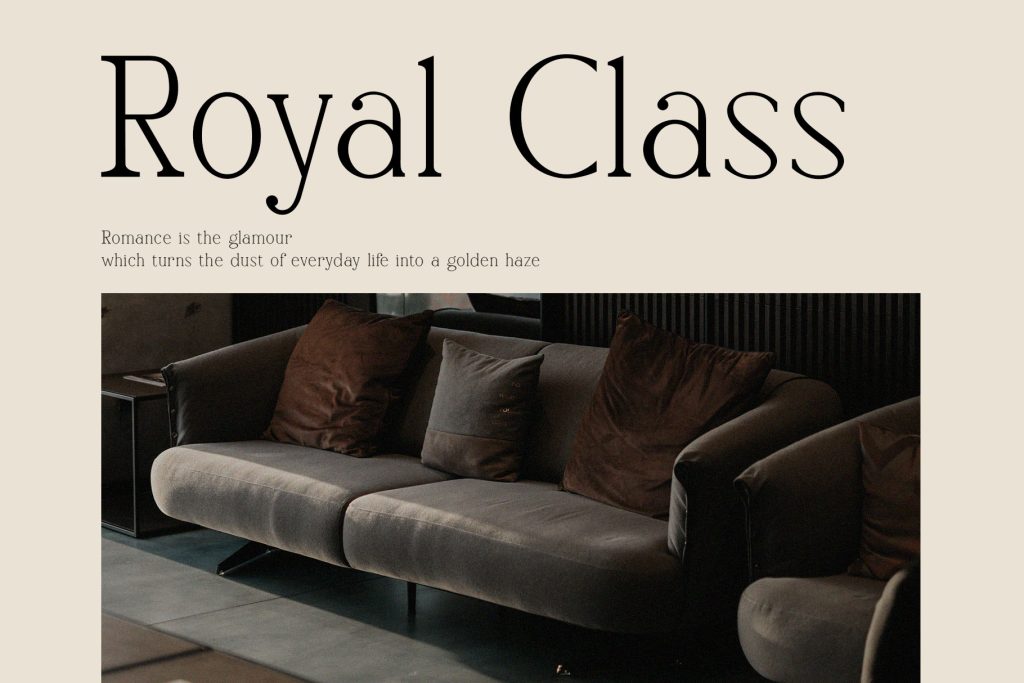 font modern serif - Balmoon
