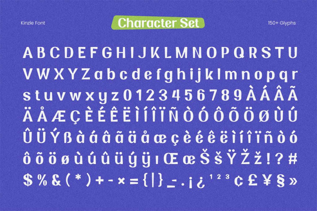 Retro Fun Display Font - Kinzle