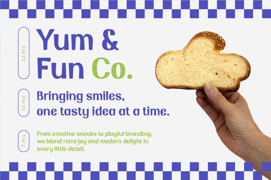 Retro Fun Display Font - Kinzle