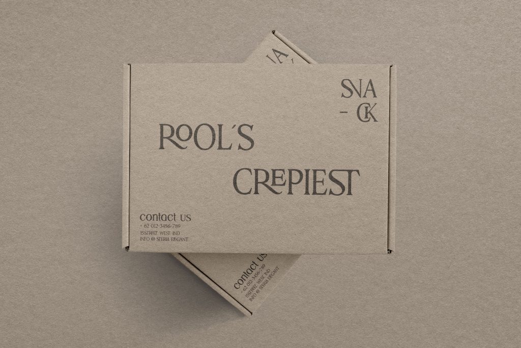 Modern Stylish Font Serif - Sterla