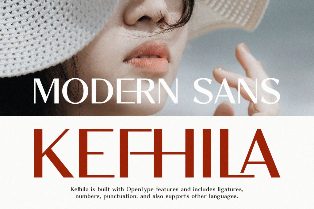 Feminine Sans Serif Font - Kefhila