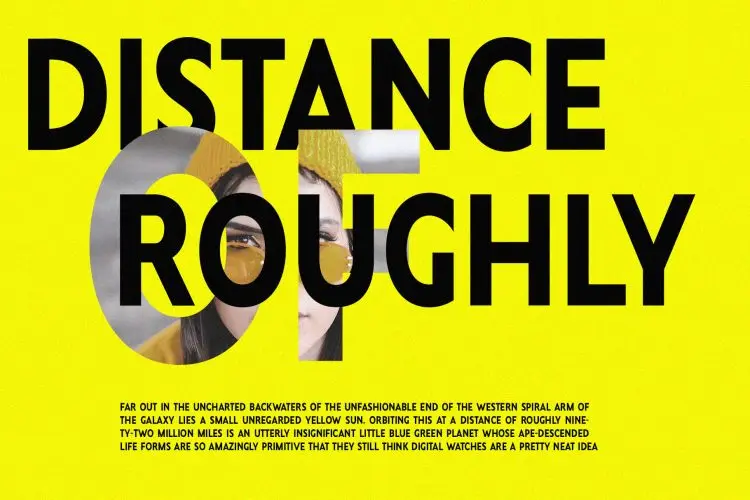 Modern Sans Typeface - Vaneska