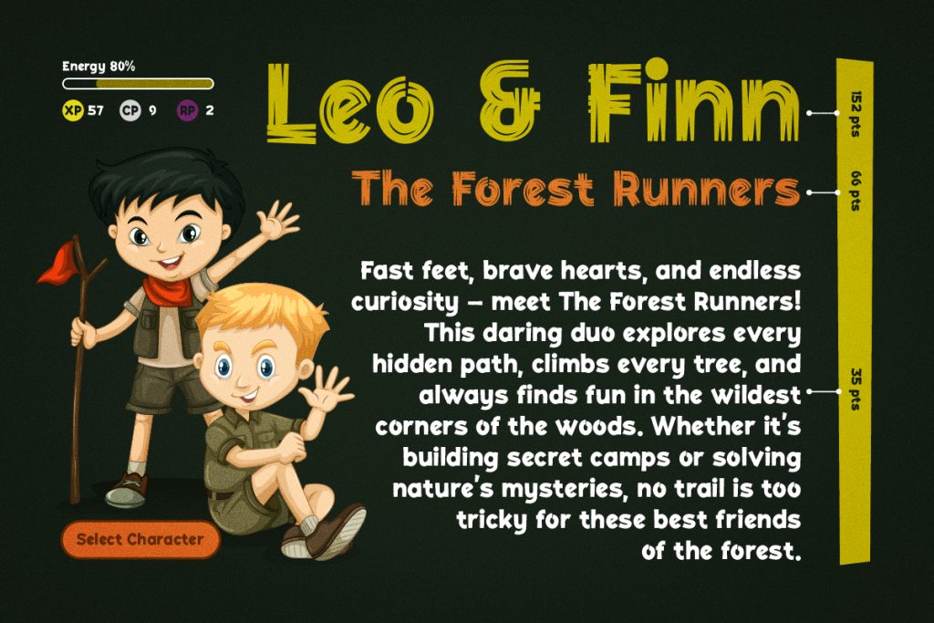 example of what are video game fonts