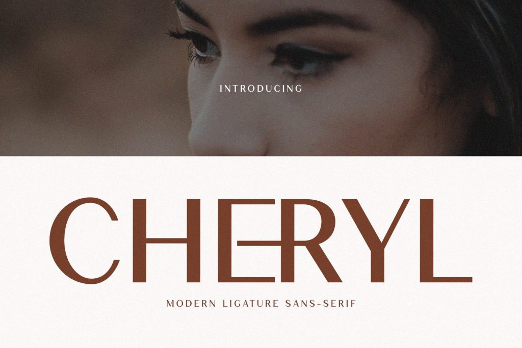 Decorative Sans Serif Typeface - Cheryl
