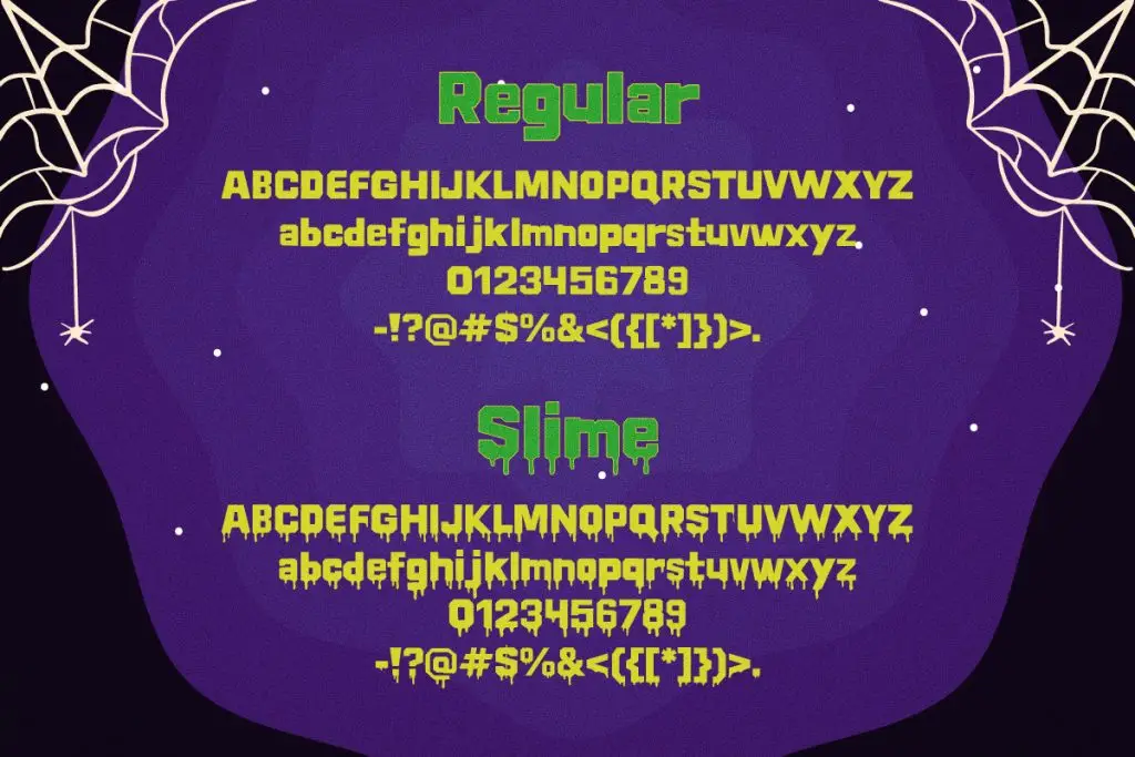 Zombox - Spooky Typeface for Movie, Game, and Halloween
