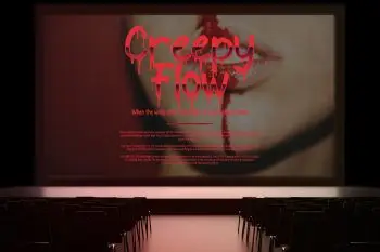 Freakdrip – Freaky Horror Dripping Font