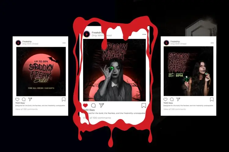 Freakdrip – Freaky Horror Dripping Font