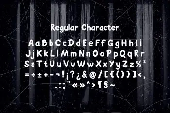 Ghoulie Script – Creepy Dripping Freaky Font