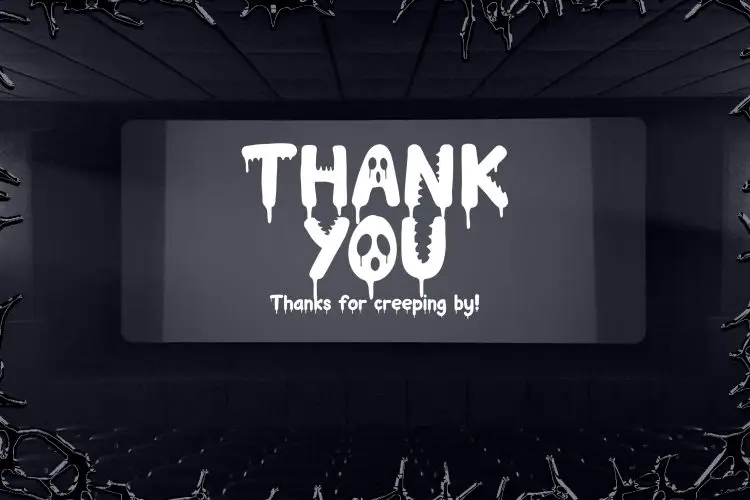 Ghoulie Script – Creepy Dripping Freaky Font