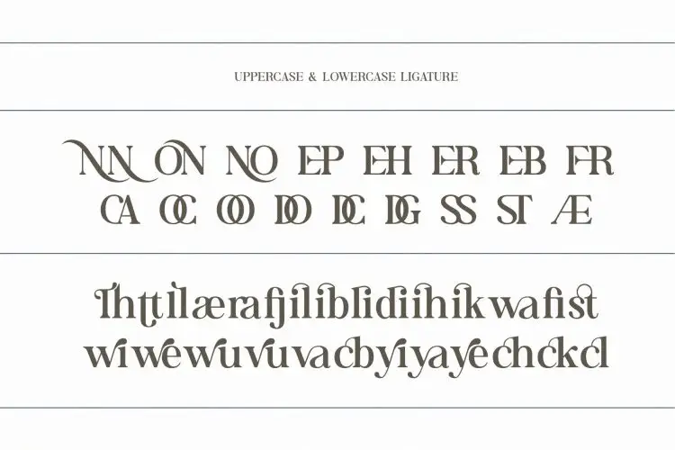 Monna Kalingga Decorative Serif Font