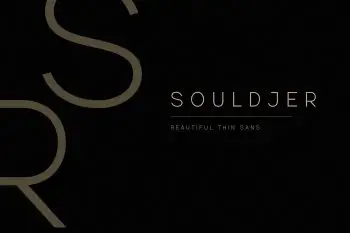 Souldjer Beautiful Thin Sans