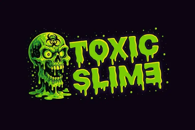Slime Rage – A Freaky, Slime-Dripping Horror Display Font