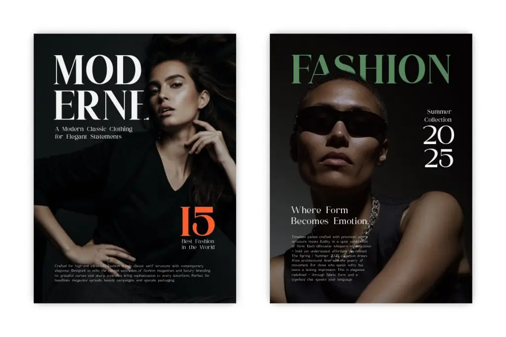 Aeloria - Modern Luxury Serif Family