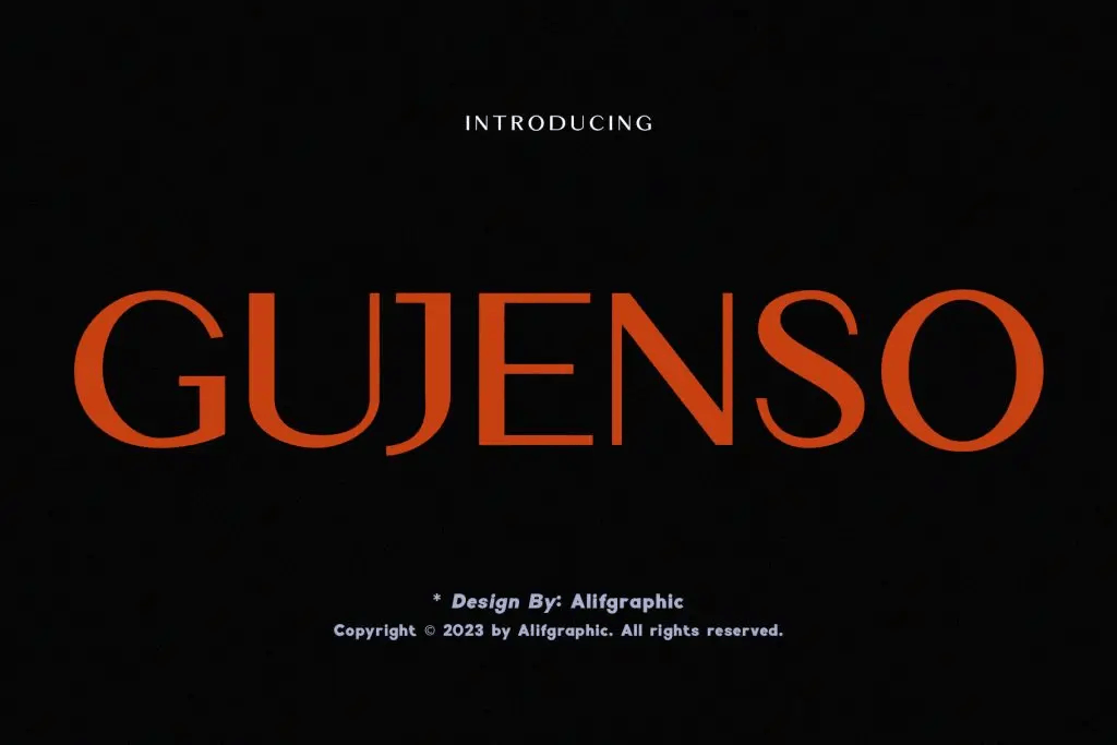 Examples of chic fonts for beauty brand packaging and branding