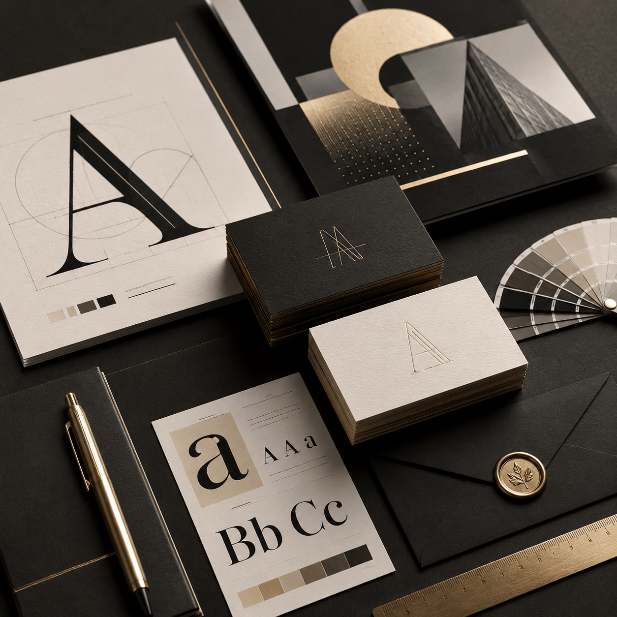 how business card fonts