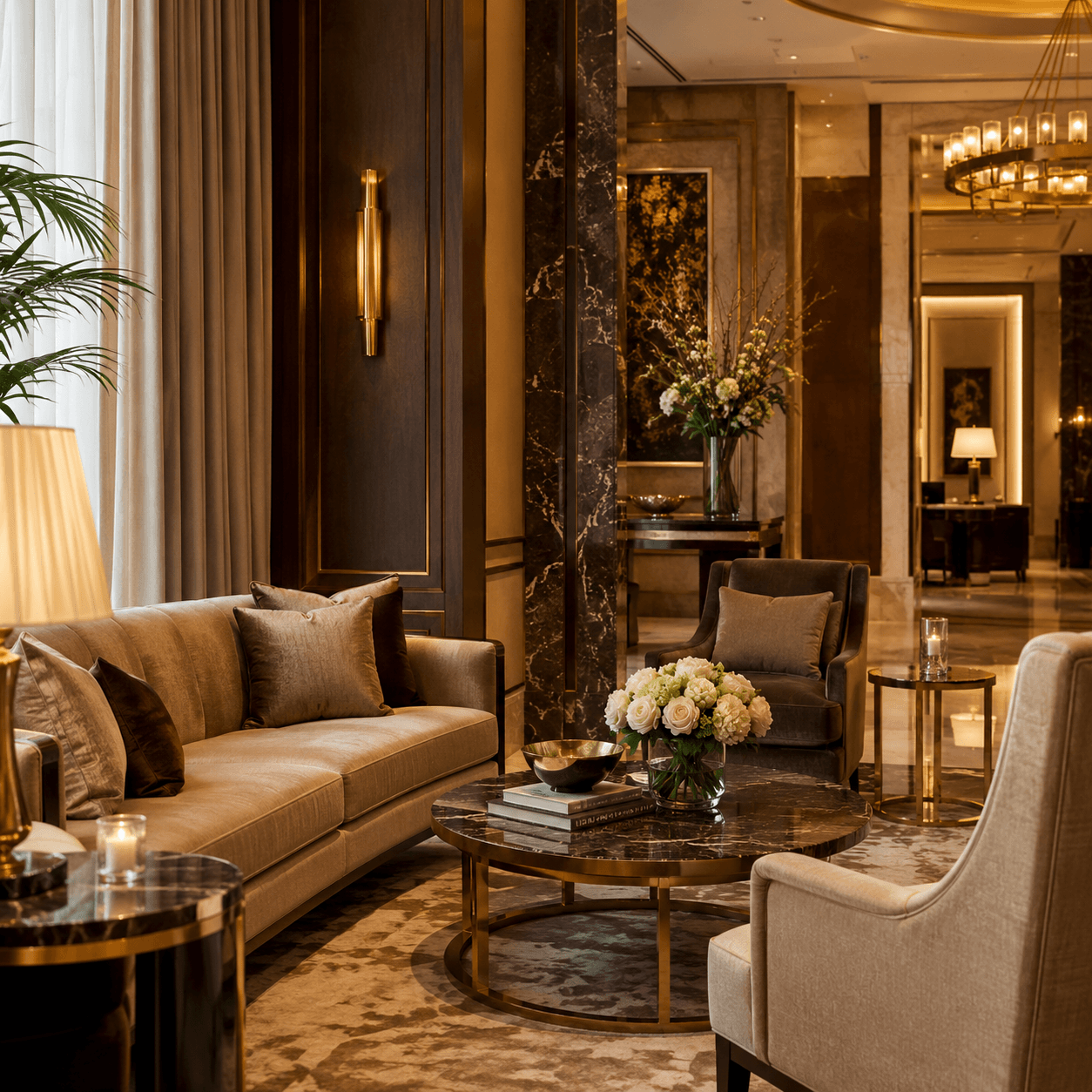 why serif fonts work well for luxury hotel